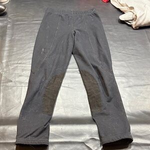 Kids Black Casual horseback riding breaches